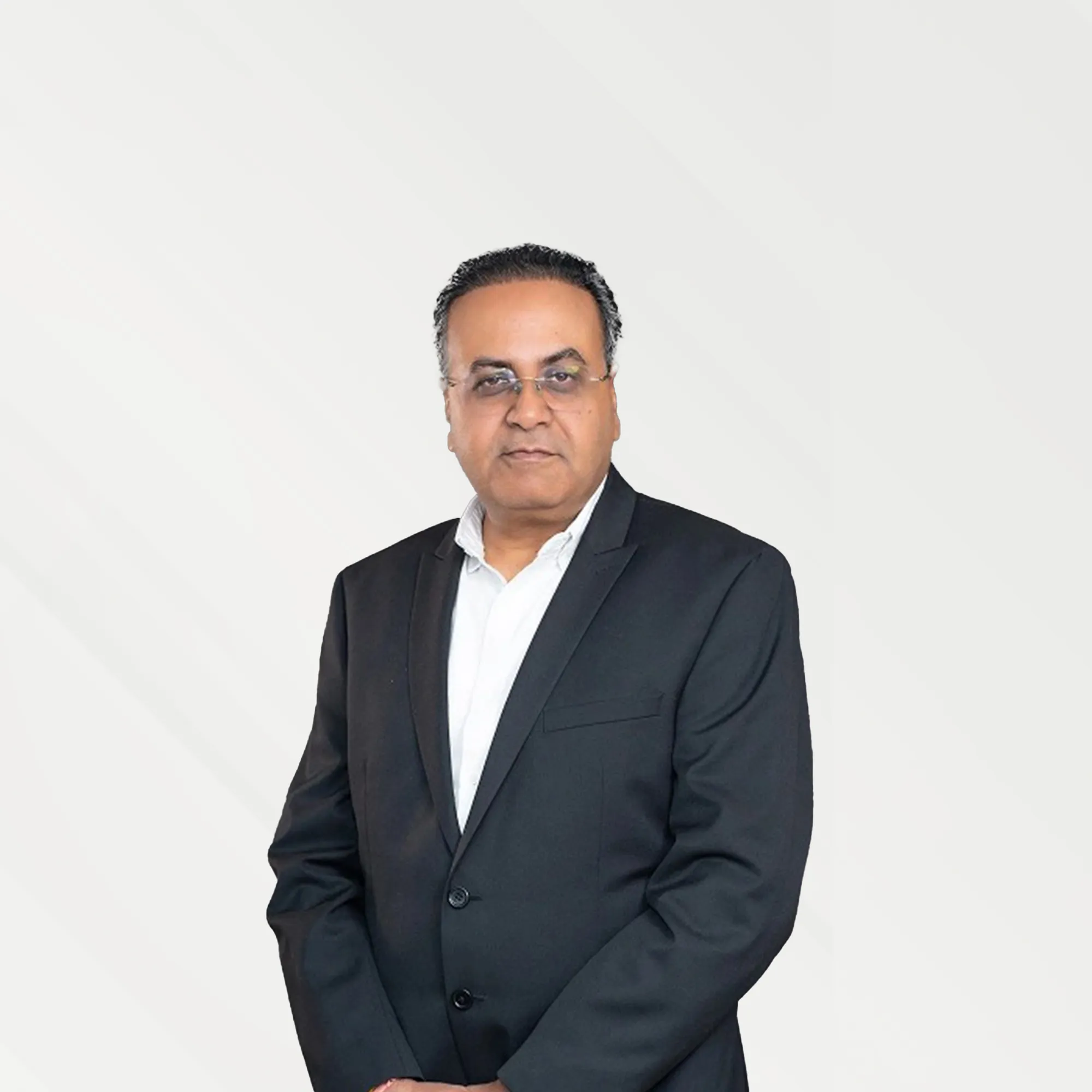 Chairman at desk